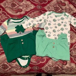 St. Patrick’s Day outfits! 🍀 24m, unisex!